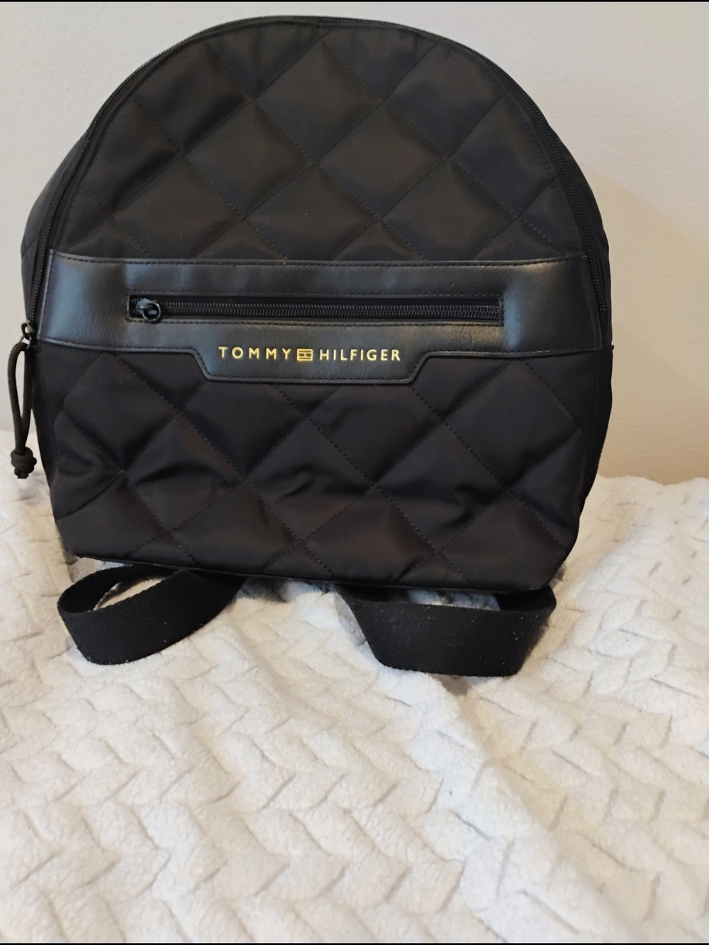 Tommy Hilfiger Preppy Street Style Soft Minimalism Dark Academia Mini Backpack - Picture 5 of 5